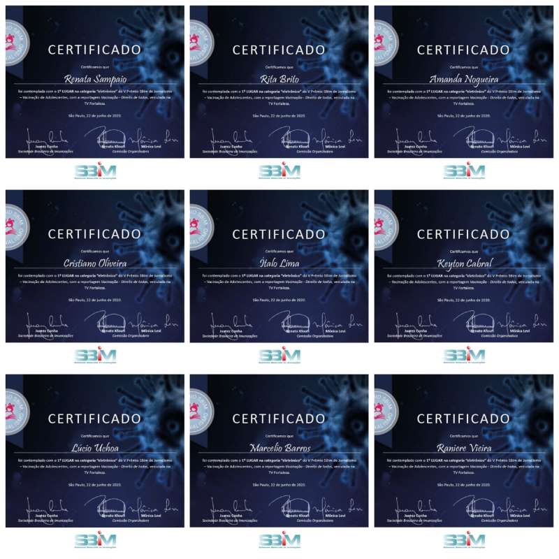 certificados tvfortaleza