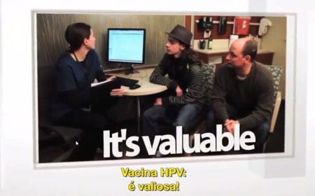 video vacina hpv é valiosa